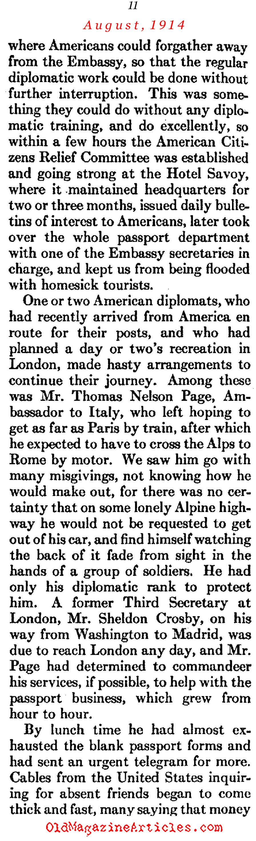 What the Stenographer Saw... (Atlantic Monthly, 1930)